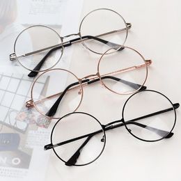 Eyeglass Frame Metal Round Reading Glasses For Women Men Clear Lens Presbyopia Spectacles Eyeglasses Hyperopia Eyewear Unisex Fashion 230628