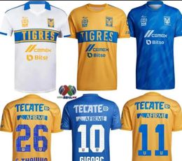 Customised 23-24 TIGRES Soccer Jerseys 10 GIGNAC 26 THAUVIN 19 PIZARRO 11 NICO 3 C.SALCEDO 5 R.CARIOCA 13 D.REYES kingcaps Thai Quality Football dhgate Design Your Own