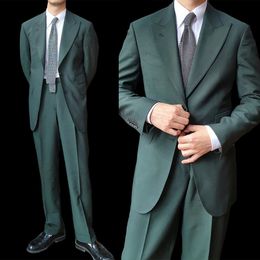 2023 Men Groom Tuxedos Slim Fit Business Formal Tuxedo Professional Grooms Wedding Dress Suit Costume Homme 2 Pieces Blazer Pants