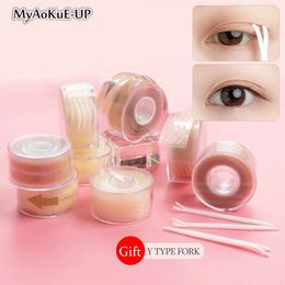 Makeup Tools 600pcsBox Double eyelid tape eye lift clear Beige beauty Tool makeup tapes eyes bigger invisible Stickers for eyelids 230627