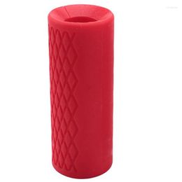 Dumbbells Silicone Grip Adjustable Handles Kettlebell Grips Barbell Thick Bar Adapter Small