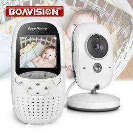 Baby Monitor VB602 IR Night Vision Temperature Monitor Lullabies Intercom VOX Mode Video Baby Camera Walkie Talkie Babysitter L230619