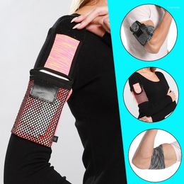 Outdoor Bags Men Women Gym Arm Bag Sports Armband With Mesh Net Fitness Cycling Yoga Running Phone