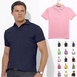 Men's Polos Hombre Small Polo Top Short Sleeve Casual 100 Cotton Shirt High Quality Homme Masculino 230627