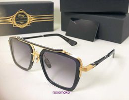 Top Original high quality Designer A DITA SEVEN Sunglasses for men famous fashionable Classic retro luxury brand eyeglass fashion design women uv400 glasses W TIOK