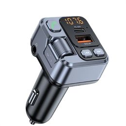 T16 Car Bluetooth Player PD30W Super Fast Charge Hands-free Calling Car MP3 FM Transmitter