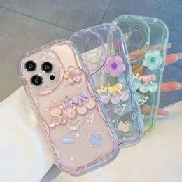 Top Designer Love Bear Case iPhone 13 14 Pro Max 12 Mini 11 Xs XR X 8 7 Plus Printed rear cover Deluxe full coverage protective case