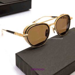 New Selling World Famous Fashion Show Glasses DITA EPILUXURY 4 Men Women Designer Sunglasses Interchangeable Temple 33VV