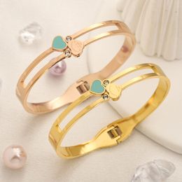 Classic Love Bracelet High Quality Love Gift Bracelet 2023 Summer Brand Jewellery Fashion 18K Gold Plated Bracelet Stainless Steel No Fading Correct Logo Jewellery