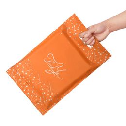 Envelopes 50pcs/Pack Express Bag Printed Tote Bag Thick Waterproof Courier Bags SelfSeal Adhesive New PE Poly Envelope Mailing Bags