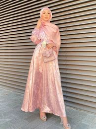 Ethnic Clothing Kaftan Abaya Dubai Turkey Islam Arabic Muslim Long Dress Evening Dresses Abayas For Women Robe Longue Femme Musulmane Vestido 230628