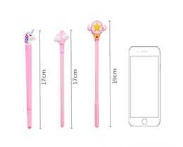 Pens 24 cute cartoon gel pen 0.5MM ink pen birthday gift school award student gift fun girl pen writing style pen Korean stationery