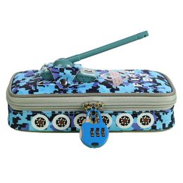 Bags Tank Pancil Case Pen Box Capacity Cool Stationery Box Cute Pencil Box Back To School Supplies Students Pencilcase Pencil Cases