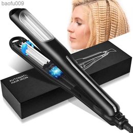 Professional Hair Curler Automatic Corrugated Flat Iron Curling Irons Straightener Curly Corn Hot Clip Hair Waver for Dropship