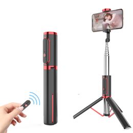 New Collapsible Selfie Stick Monopod Tripod With Detachable Bluetooth Remote Control For Mobile Phone