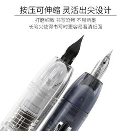 Pens Original Platinum CURIDAS Capless Fountain Pen Fun Mechanical Ink Pen Fountain Pen Luxury High Quality PKN7000 2021 Best Gift