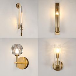 Wall Lamps Antique Bathroom Lighting Nordic For Reading Lustre Led Swing Arm Light Candles Merdiven Candle Lamp