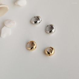 Hoop Earrings LOVOACC Minimalist Irregular Geometric Statement For Women Simple Gold Color Metallic Open Accessories