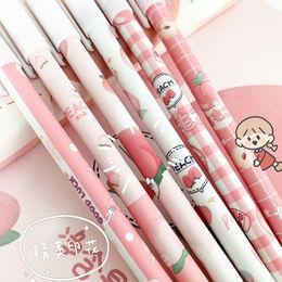 Pens 120 pcs/lot Cartoon Animal Erasable Gel Pen Cute Bear Rabbit Cat Signature Pens School Office writing Supplies Promotional Gift