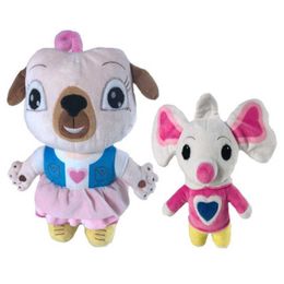 2023 Preschool Education Cute Kindergarten Chip Potato Pink Dog and Mouse Stuffed Toy