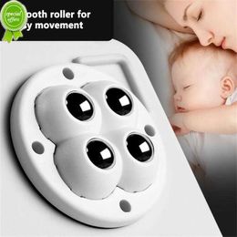 4PCS Universal Wheel 360 Rotation Self Adhesive Type Mute Ball 4 Beads Furniture Storage Box Moving Base Pulley Firm And Stable