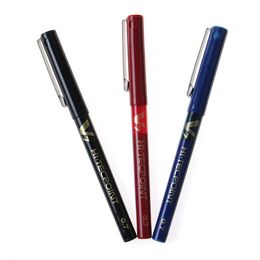 Pens 6/12pcs Pilot Bxv7 Gel Pen Set 0.7mm Black Blue Red Smooth Ink Writing Ball Pen Lapices Gel School Supplies Study Stationery