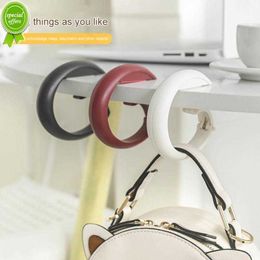 No-punching Bag Hook Hanger Foldable Table Hook POffice Decor Plastic Desk Side Hook Urse Handbag Travel Bag Organiser Hook Hold