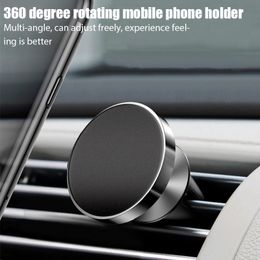 Magnetic Car Phone Holder Magnetic Holder Installation Vent Clamp Car Phone Holder iPhone 14 Samsung Xiaomi Mobile Phone Holder