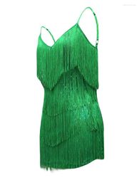Casual Dresses In This Backless Sequin Dress With Tassel Fringe - Perfect For Cocktail Parties Clubbing Special