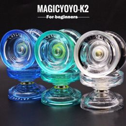 Yoyo Upgrade 8 Colours MAGICYOYO K2P Moulded Premium Fancy Novice Entry Level 1A3A5A Crystal Yo-Yo Kids CLAssic Toy Gift 230628