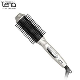 Lena LN-209 220V Perfect Comb Hair Curler Straightener Hair Curlers Rollers Hair Brush Magic Curling Iron Hair Styler L230520