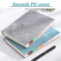 Notebook 365 Days Ring Binder Refillable Notepad Daily Weekly Agenda Planner Schedule Stationery Office School Supplies