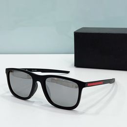 Silver Mirror Sport Sunglasses Polarized Men Vintage Sunnies Gafas de sol Designer Sunglasses Occhiali da sole UV400 Protection Eyewear