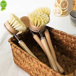Cleaning Brush Long Handle Decontamination Washing Pot Dishwashing Hanging Sink Cooktop Cleaning Tools Home Kitchen Accessories