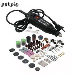 Polijsters Petpig 180W Multitool Woodworking Polishing Electric Tool 220V Machine Polishing Making Tool Cutting and Drilling Tool Sets
