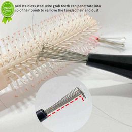 Tangle Hair Brush Comb Mini Cleaner Metal Cleaning Remover Plastic Handle Embedded Tool Remover Hair Comb Cleaning Accessories