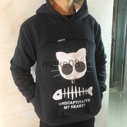 Mens Hoodies Sweatshirts Sweatshirt Cat Lovers Hoodie Kangaroo Dog Pet Paw Dropshipping Pullovers Cuddle Pouch Sweatshirt Pocket Animal Ear Hooded Plu J230701