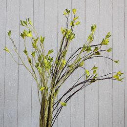 Decorative Flowers 1pc PE Tree Branch Foaming Rattan Vine Wedding Party Hall Decoration Flower Arrangement