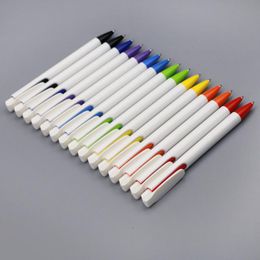 Pens 200 pcs/lot custom printing click action plastic ballpoint pens for writing promotional pens