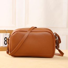 Evening Bags 2023 Cell Phone Bag Female Korean Fashion Multifunctional Crossbody Shoulder Zipper Solid Colour Simple Mini-huge Purse