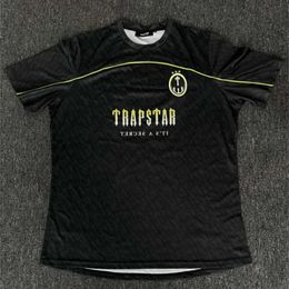 Mens Designer Trapstar t Shirt Football Jersey Mesh Blue No.22 Summer Casual Sportswear T-shirt Sunscreen Short Sleeve 3mf9