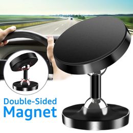 Dual Magnetic Phone Holder in Car for Gym Kitchen Double Sided Strong Magnet Car Holder Bracket Mount for iPhone 12 13 14 Pro
