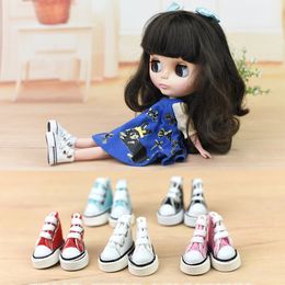 Doll Accessories 1 Pair 35cm Shoes for Blyth Licca Jb Mini Russian Sneakers 16 BJD 230629