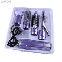 4 in 1 Hair Dryer Brush Blow Dryer Straightener One Step Hair Dryer and Volumizer Styler Curler Hot Air Hair Brush Comb L230520