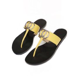 With Box Beach Sandals Classic Genuine Leather Slippers Designer Slides Women Flat Slide Flip Flops Crocodile Sandal Womens Shoes