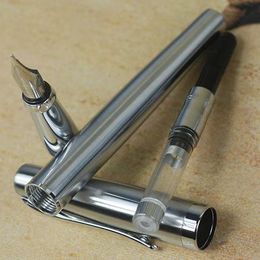 Pens Duke 209 silver M nib fountain pen with original box Free Shipping