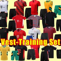 DE LIGT soccer tracksuits 23 24 MANE SANE HERNANDEZ BAYERN MUNICH GNABRY GORETZKA COMAN MULLER DAVIES KIMMICH football shirt 2024 2024 Vest training set POLO pants