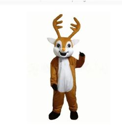 Christmas deer Mascot reindeer mascot costume Fancy Dress Sika deer Cartoon Character costume for Halloween