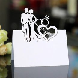 Wedding Party Decoration Table Sign Seat Name Cards Multi Colour Love Wedding Table Card Seat Card