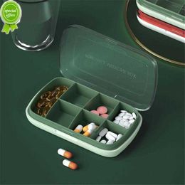 Travel Pills Box Moisture Proof Pill Organiser Pocket Purse Daily Pill Case Portable Medicine Vitamin Tablets Holder Container